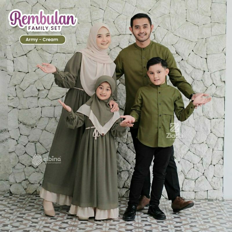 FREE GIFT  PO SET DRESS REMBULAN VOL 2 ORIGINAL ELBINA HIJAB - GAMIS MURAH SYARI - ELBINA OFFICIAL