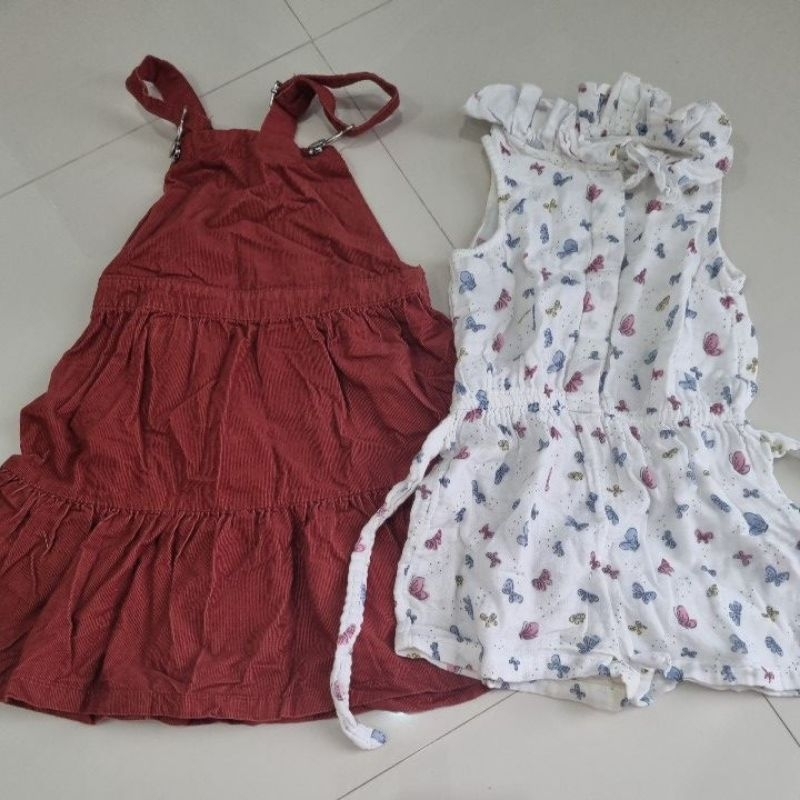 bundling jumpsuit anak merk mothercare dan hnm