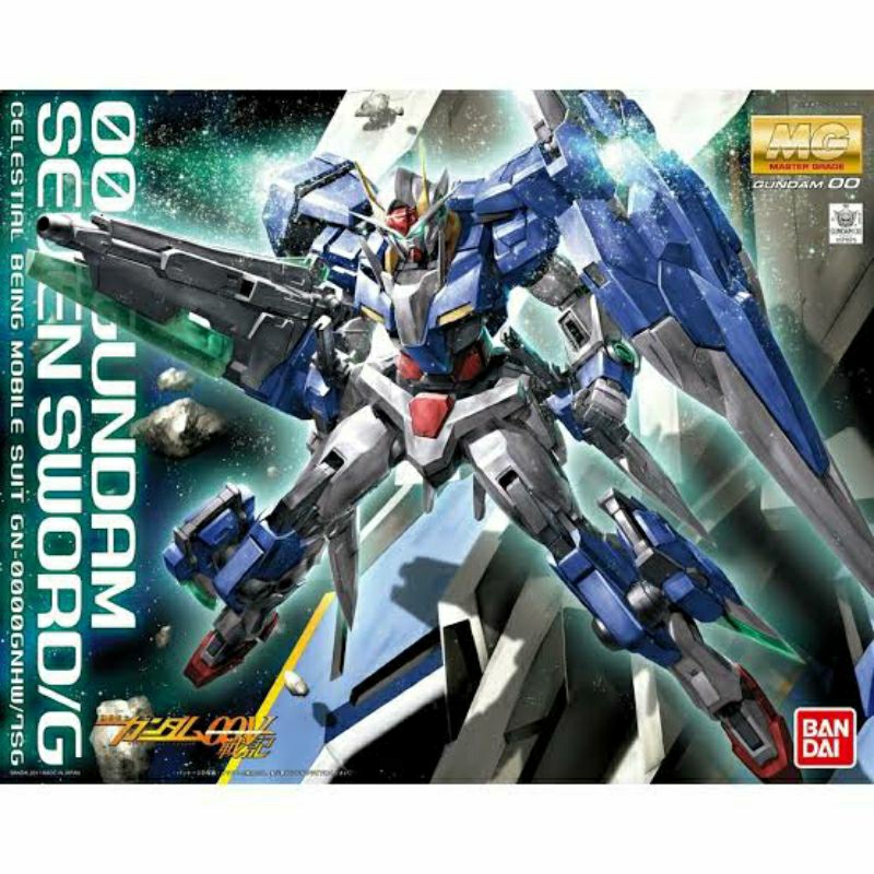 MG 1/100 MASTER GRADE GUNDAM OO 00 SEVEN SWORD/G BANDAI NOT DABAN