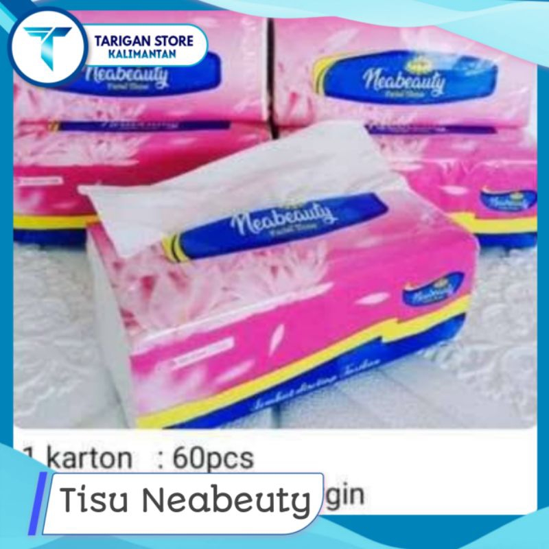 Tisu Nea Beauty 180 sheet / Facial Tissue Wajah 180 Sheet 1 Ply / Tisu Serbaguna 1 Paket Isi 3 Set