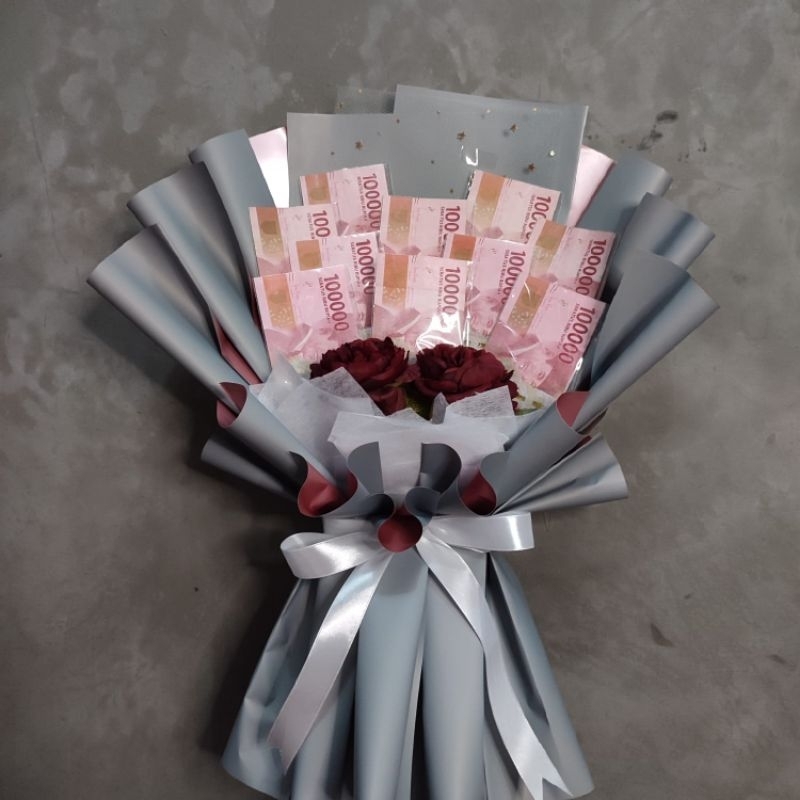 Buket Bouquet bunga wisuda pernikahan ulang tahun acara besar lainnya bisa request