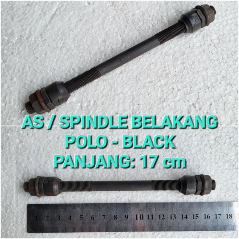 AS / SPINDLE Roda DEPAN atau BELAKANG Sepeda MTB Minion Lipat BMX CTB