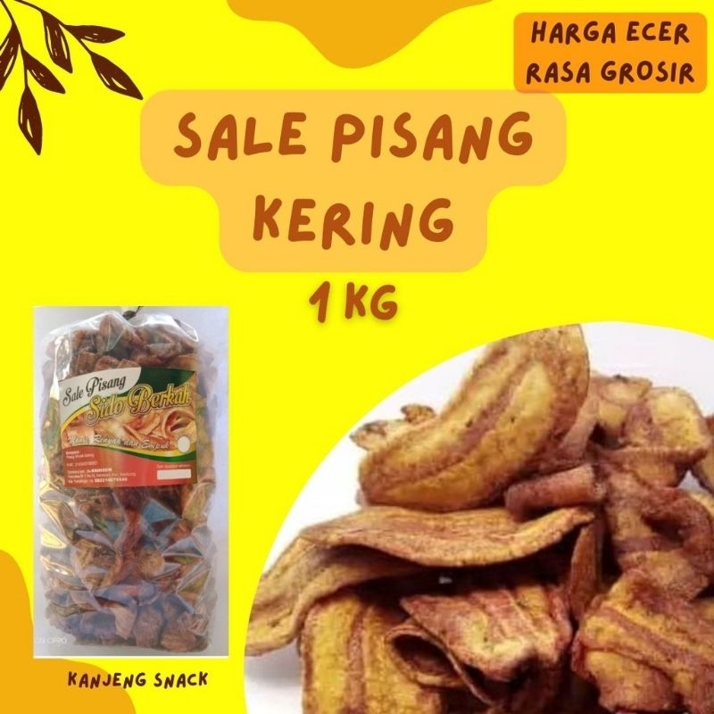 

keripik pisang /sale pisang.. 1 kg