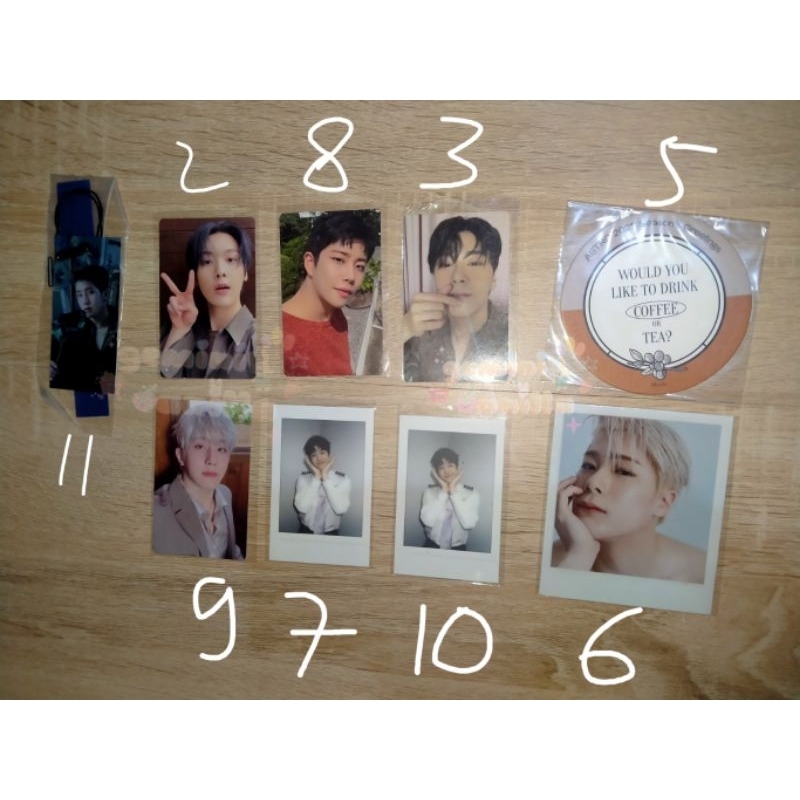Official Photocard,Coaster,Polaroid Album Astro Blue Flame Stargazer Gate 6 SG Coffee ver