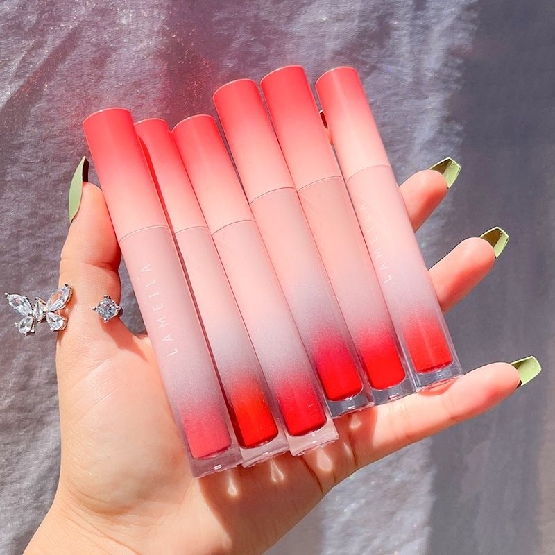 Paket Lip Gloss Import Paket usaha Lipstik Original Lameila