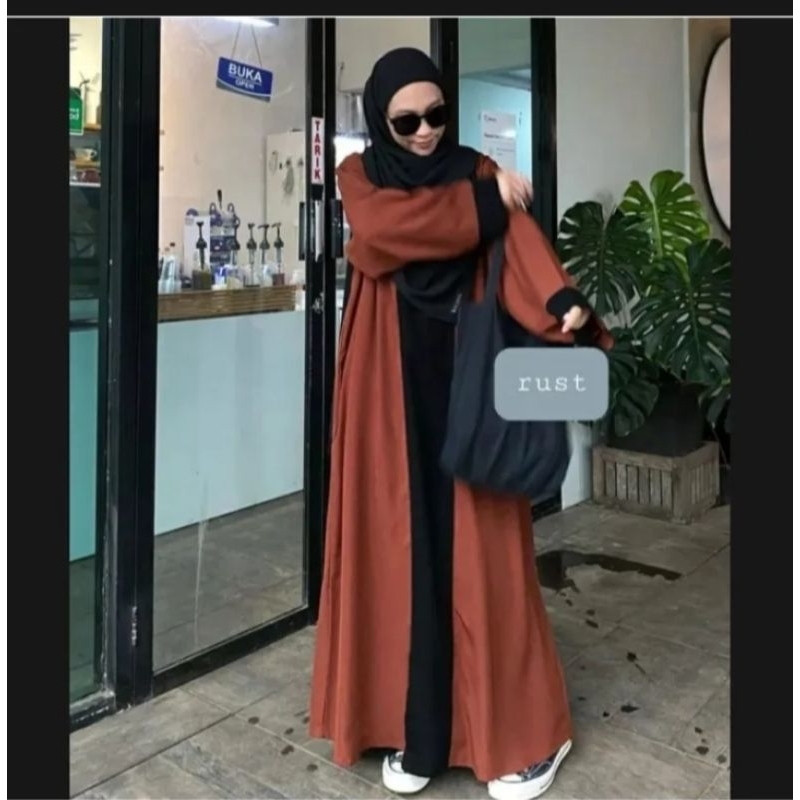 Gamis abaya LD 110-120 / abaya Turki abaya basic gamis jumbo