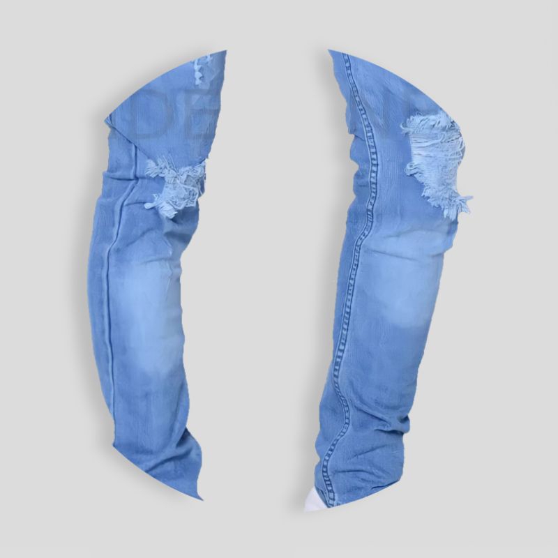 Celana Jeans Pria Panjang Sobek Remaja Distro Denim Dewasa Premium Robek Lutut Skinny Ripped Pensil Slimfit Stretch Standart