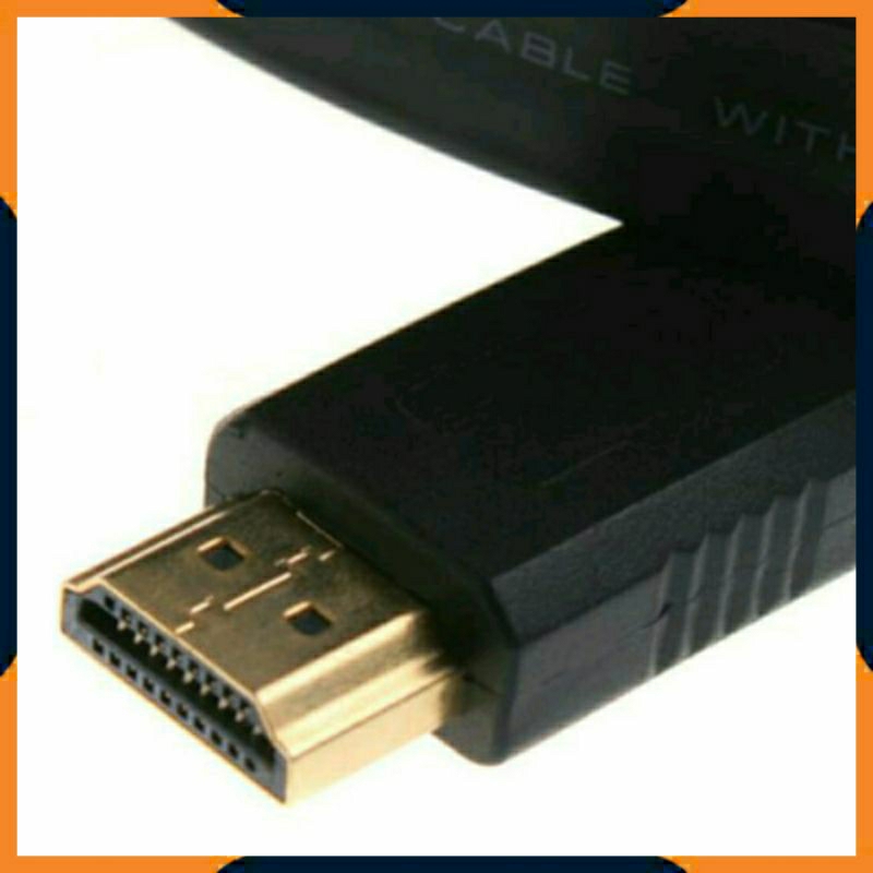 [COD] KABEL HDMI FLAT 1.5 METER V1.4 1080P / DARI LAPTOP PS3 SET TOP BOX KE TV LED &amp; PROYEKTOR 1.5M