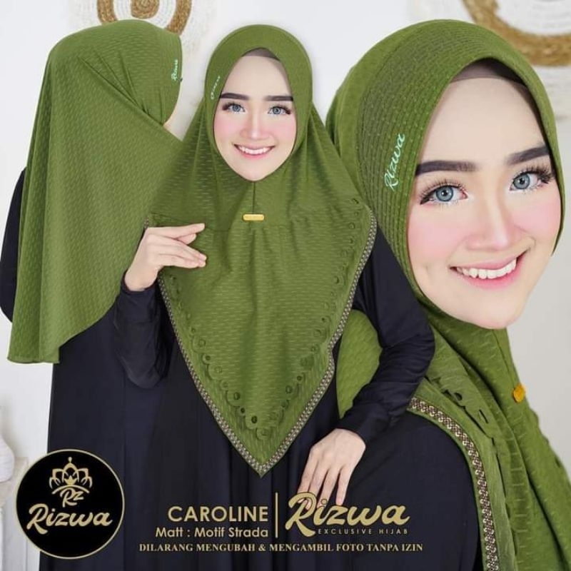 Hijab Caroline Original By Rizwa