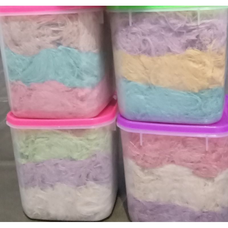 Rambut nenek/arum manis/arbanat aneka rasa kemasan toples 500 gr