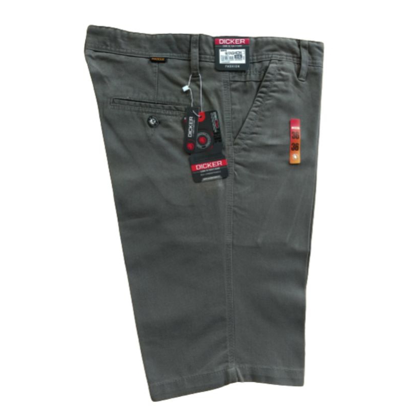 Celana Pendek Pria Original Dicker Premium Quality Chinos Pendek pria Size 28 Sampai 38