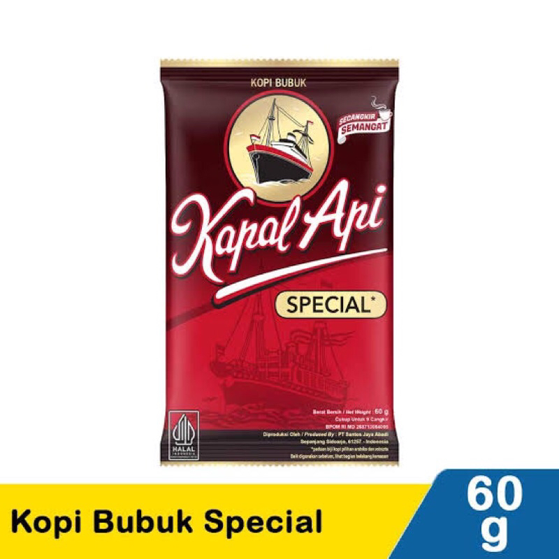 

KOPI KAPAL API 60 GRAM