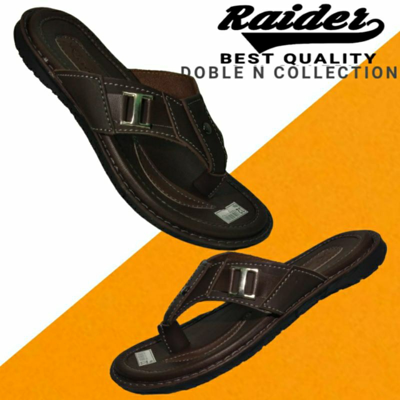 SENDAL JEPIT SEMI KULIT RAIDER ANAK LAKI-LAKI TANGGUNG TERMURAH