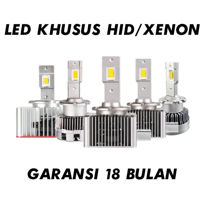 Headlamp LED LEMANSLED DS1 for HID Xenon D1S D1R D2S D2R D3S D3R D4S D4R D5S D5R (Head Lamp Lampu Ut
