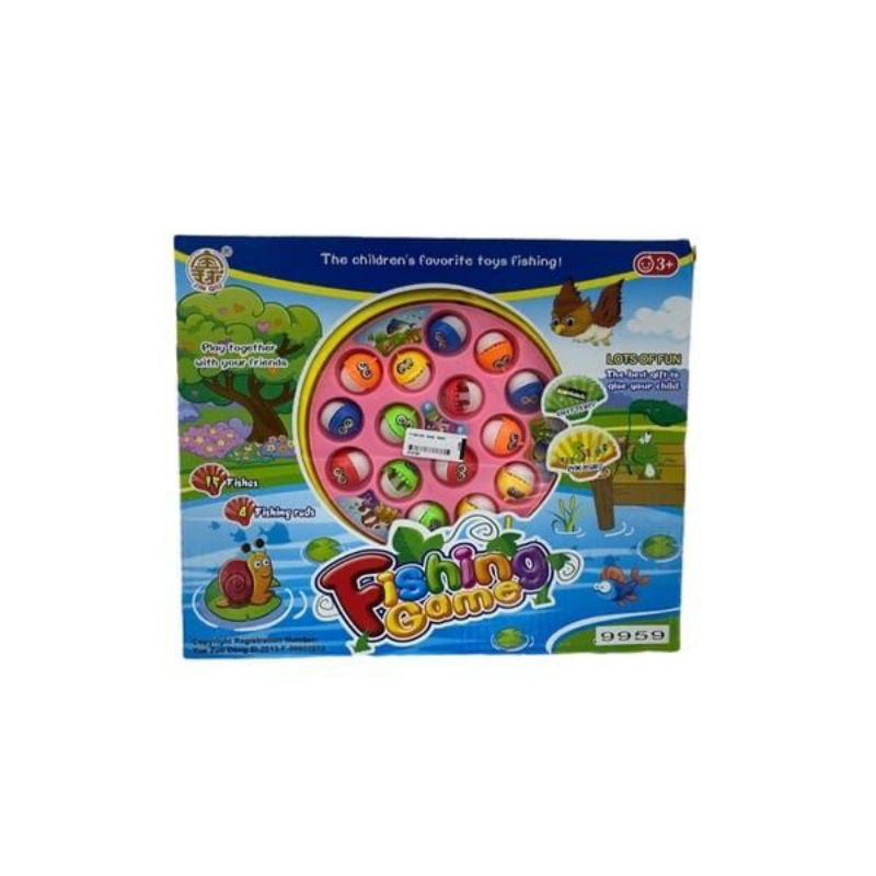 mainan pancingan ikan baterai fishing game 9959