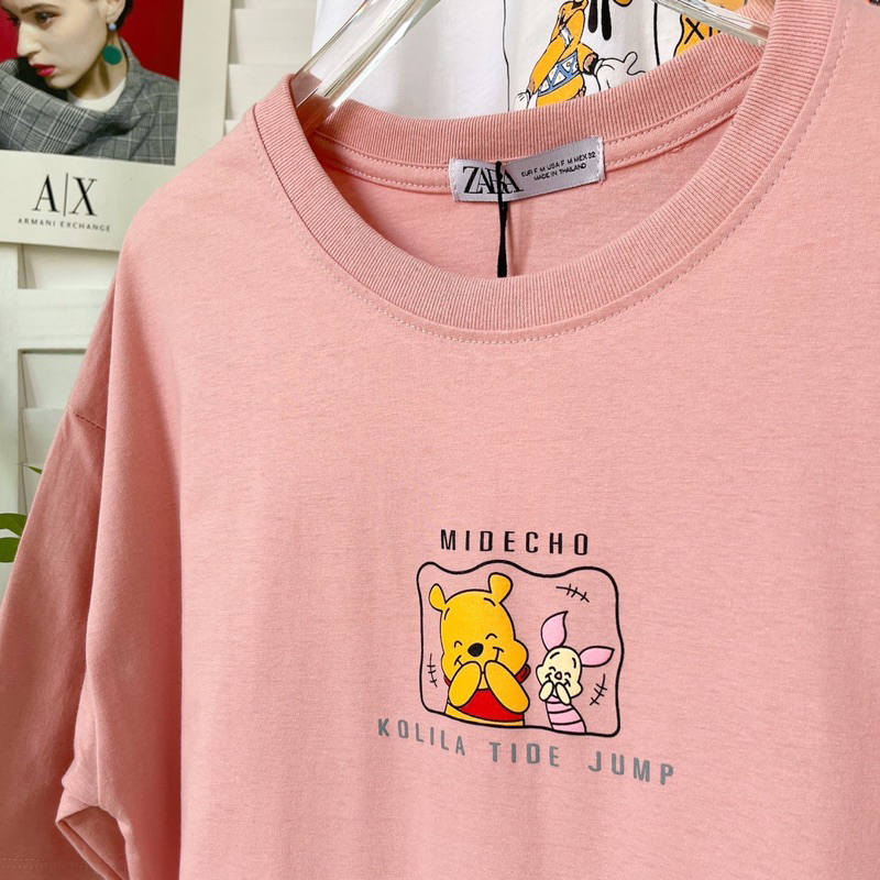 ATASAN GIANTS BASIC POOH OVERSIZE KAOS IMPORT BANGKOK (BJGB467)