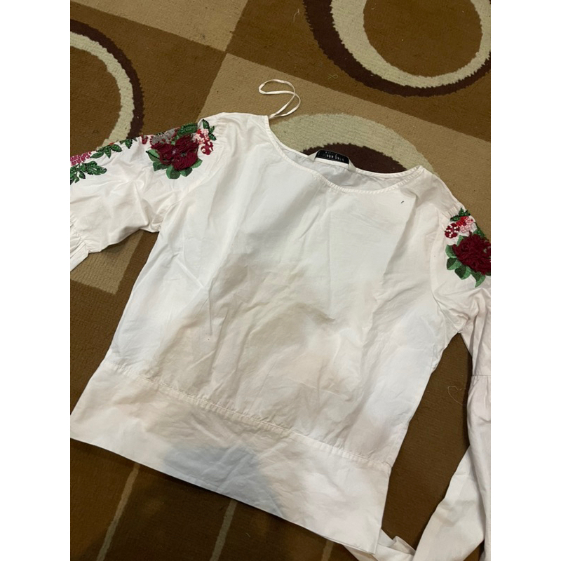 preloved zara blouse