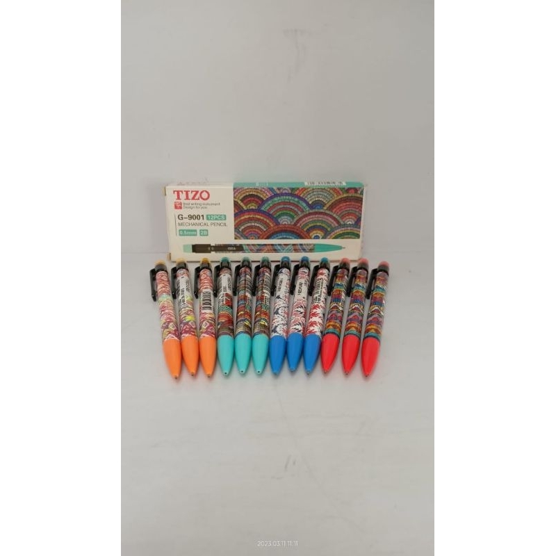 

PENSIL MECHANICAL/MEKANIK/CETEKAN G-9001, 0,5mm 2B