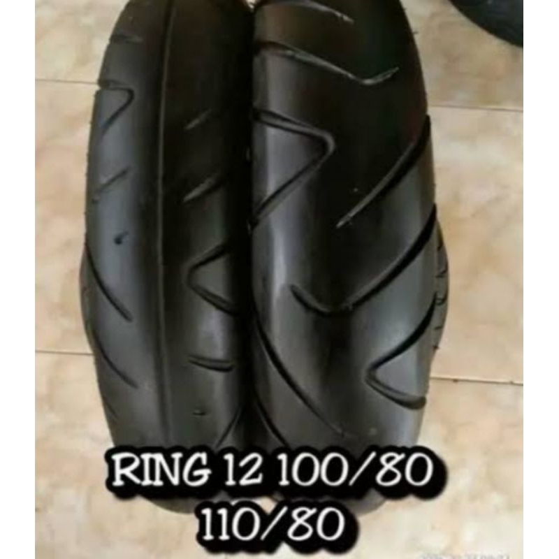ban motor seken 100/80-12 dan 110/80-12