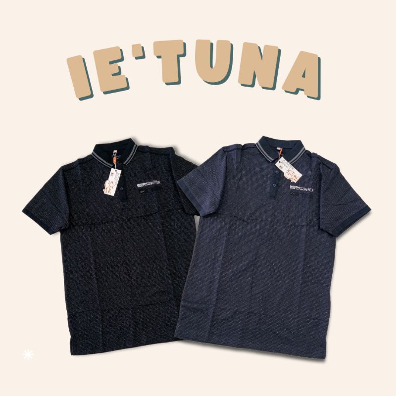 ie'tuna/ KAOS KERAH/ MOTIF BINTIK BOLD