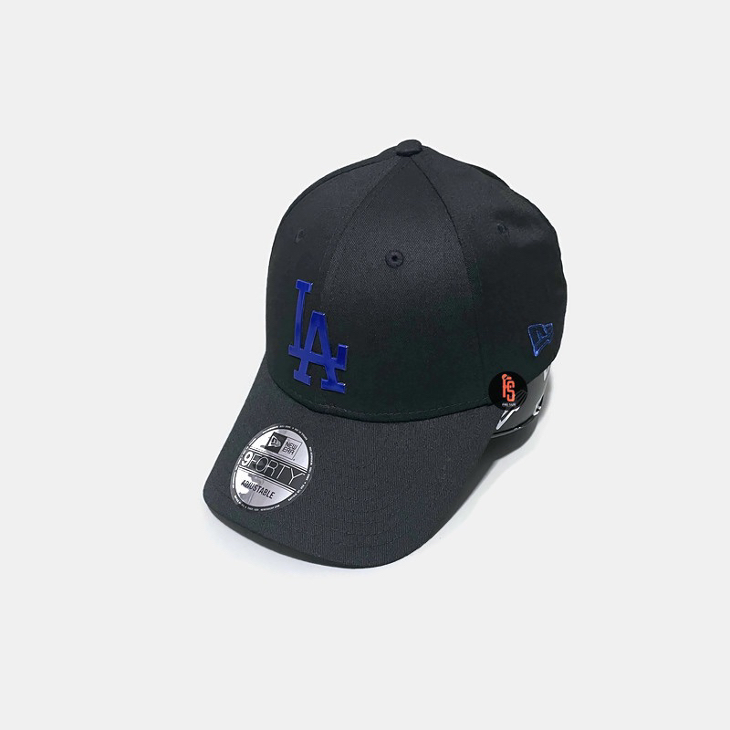 TOPI NEW ERA ORIGINAL FOIL LOS ANGELES DODGERS BLACK BLUE