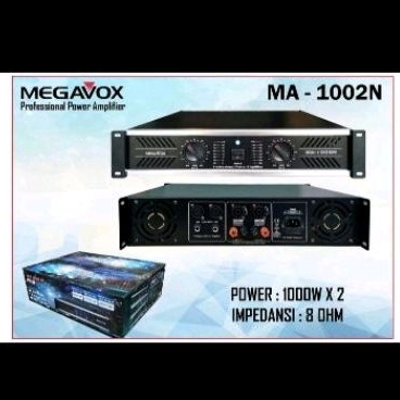 power amplifier megavox MA 1002