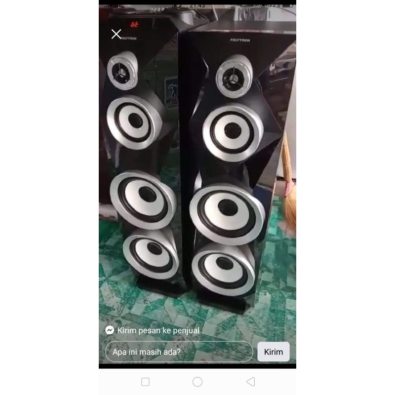 speaker POLYTRON PAS8B22