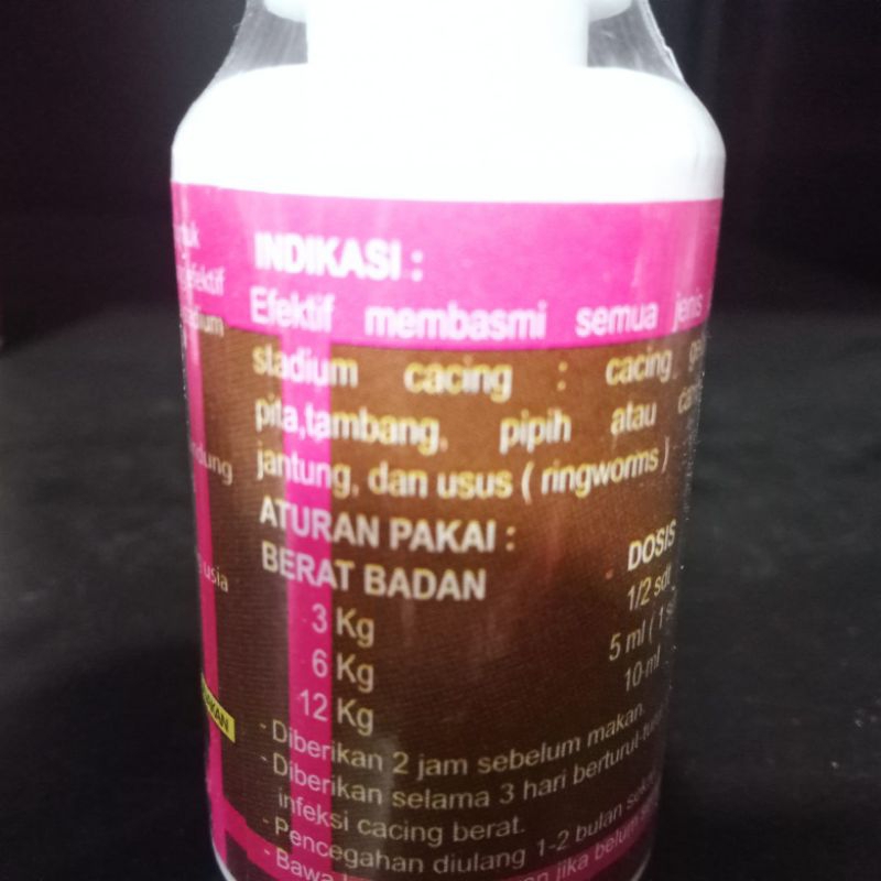 Catyzole Cat 30ml | obat tetes cacing kucing cair