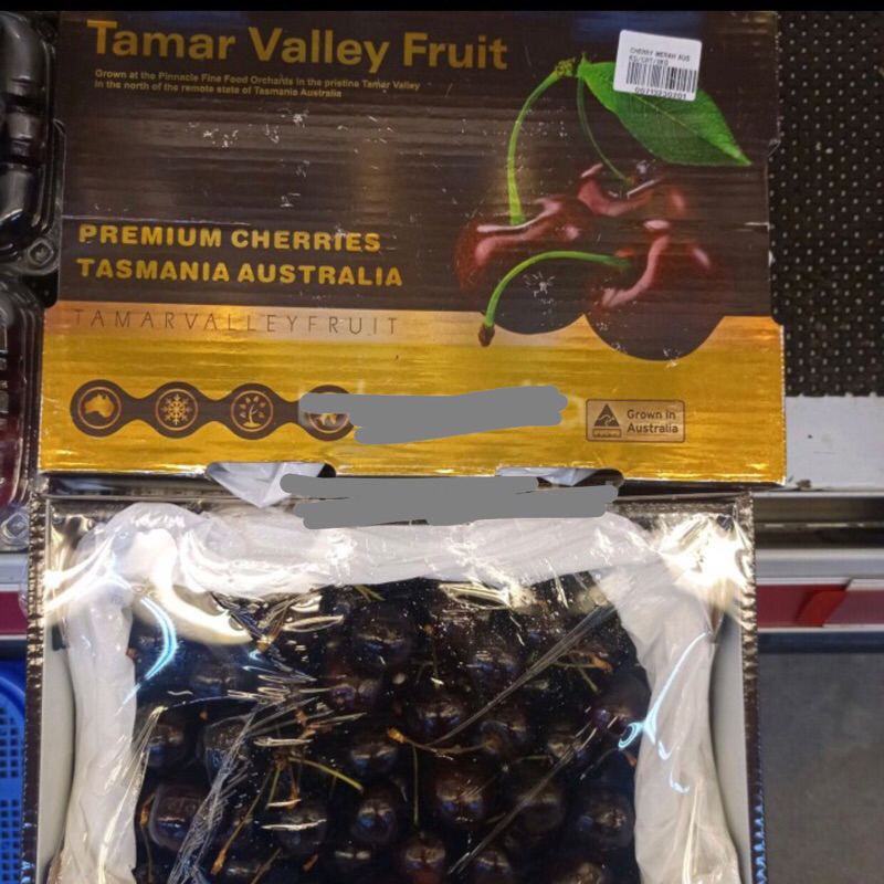 

Cherry Tasmanian Australia Manis Jumbo 2 kg /box