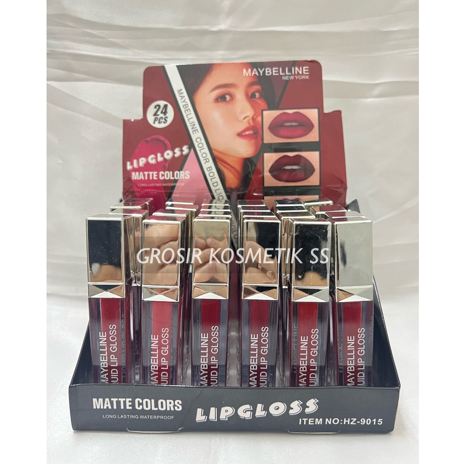 [12pcs] Lipcream Maybelline Matte Colors / Lipstick Cair Maybelline HZ9015