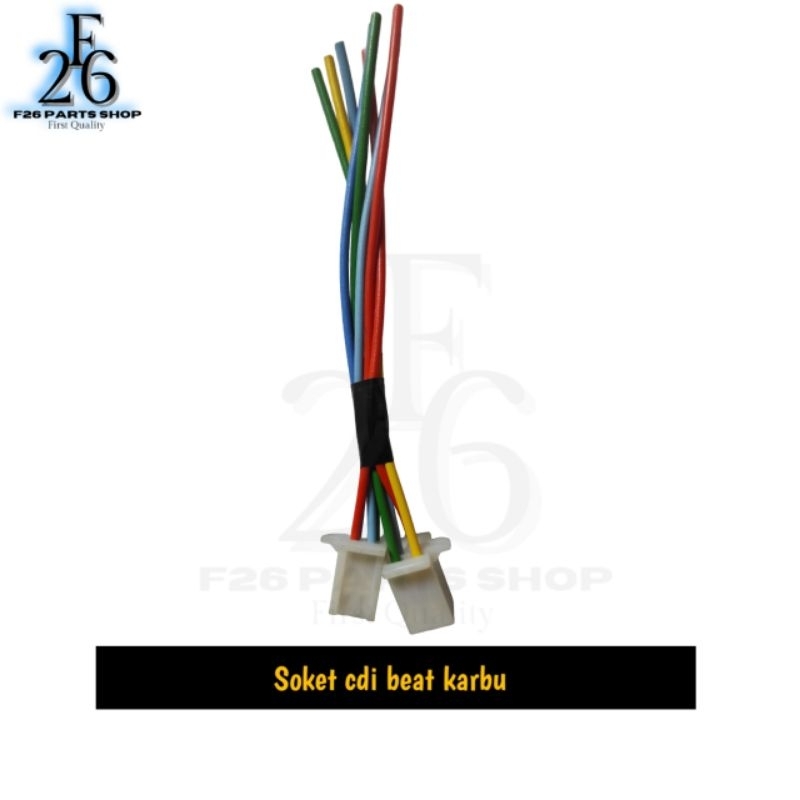 Soket cdi beat karbu beat lama 1 set kabel soket cdi beat karbu beat lama 2008-2012