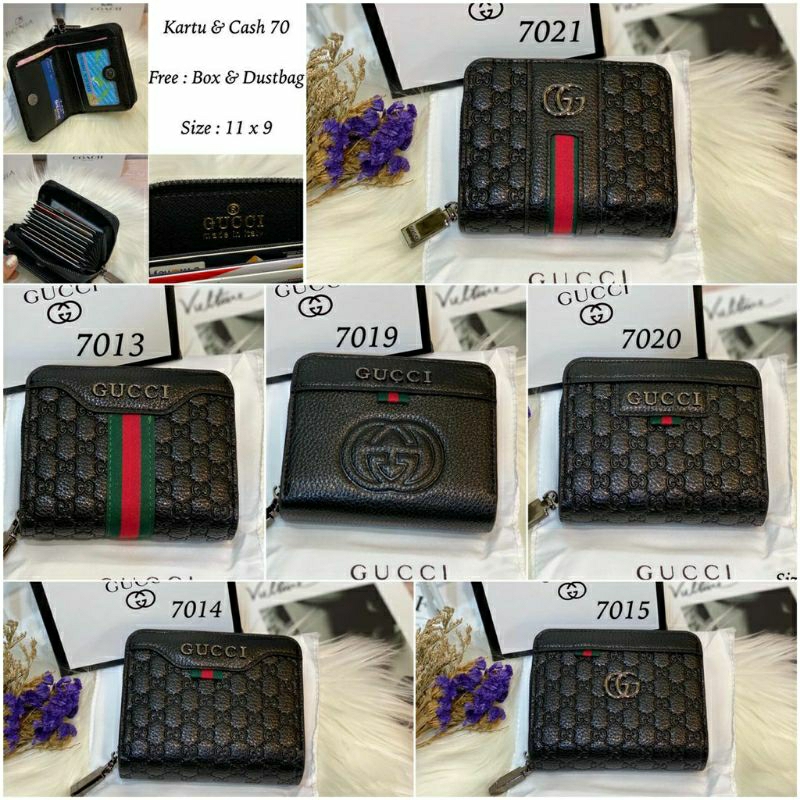 Card Holder Wanita / Dompet Kartu Import Free Box