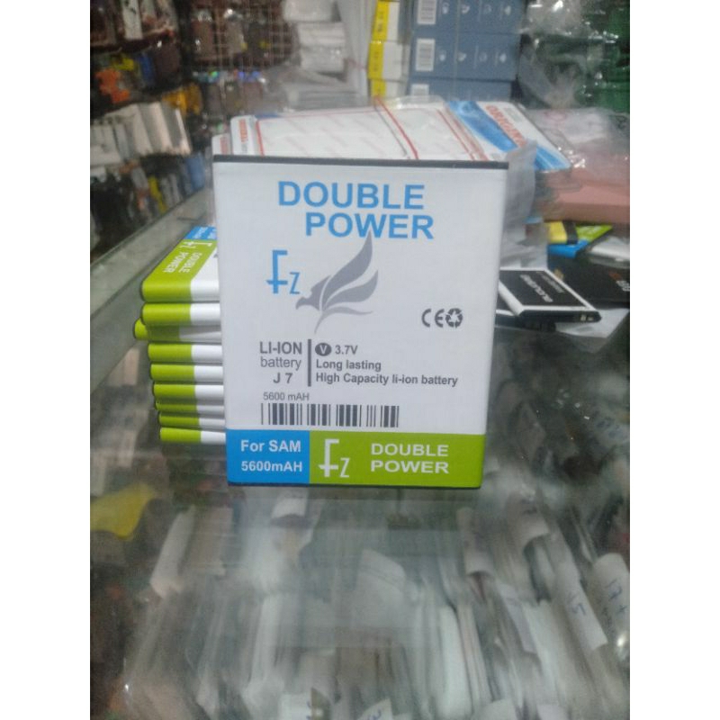 Baterai Samsung J7 2015 core dou j4 2018 EB BJ700BBC batery batrei batre dobel power 5600 mah