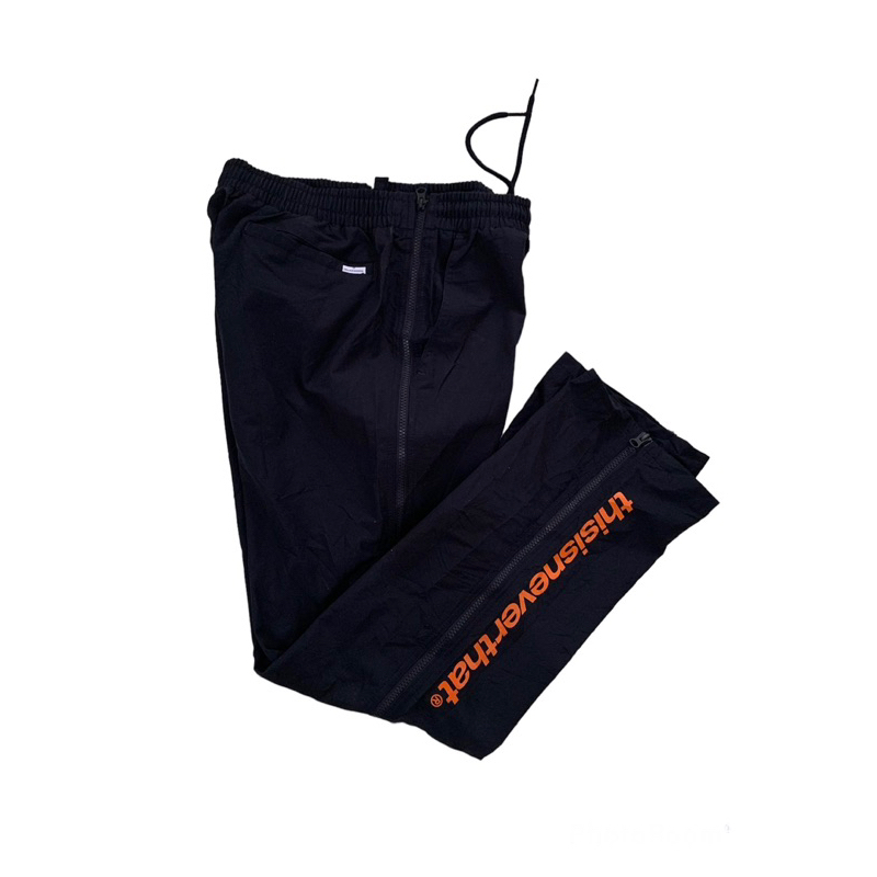 Thisisneverthat side zip pant