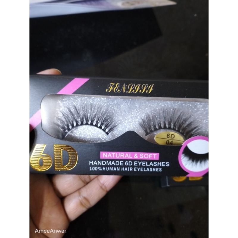 BULU MATA PALSU 6D NATURAL&SOFT/EYELASHES 6D
