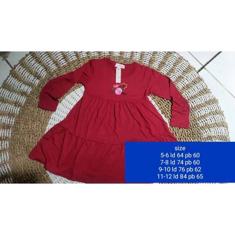 DRESS AERO ANAK LENGAN PANJANG