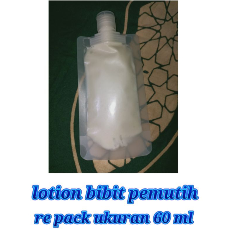 lotion bibit pemutih untuk badan ukuran 60 ml