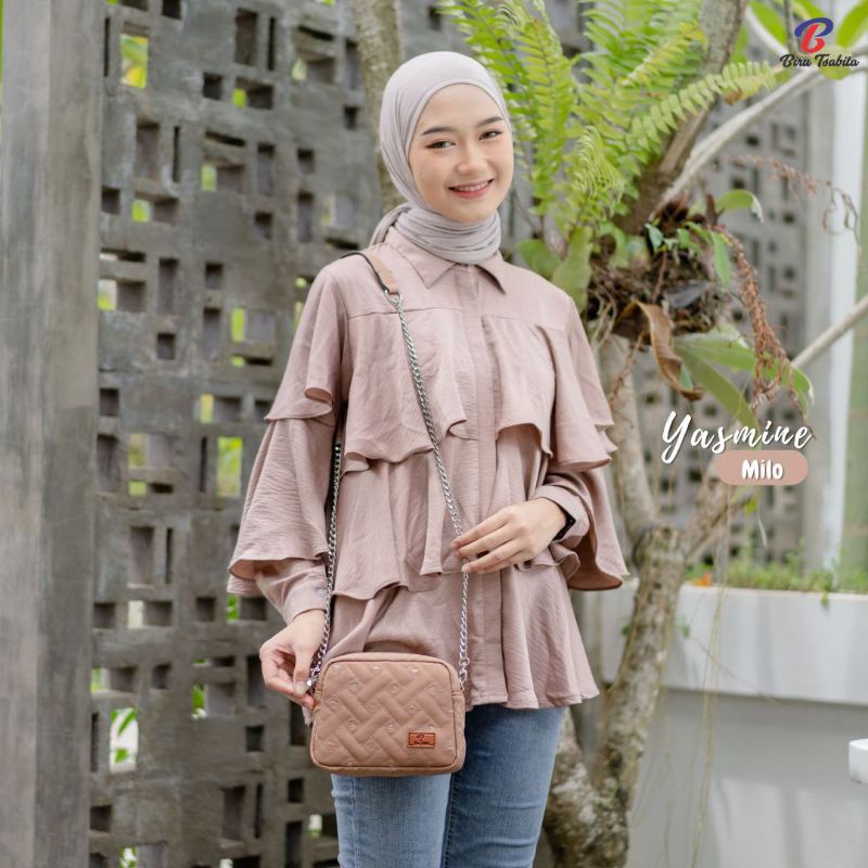 TAS YASMINE BY BIRU TSABITA BORDIR CHOCOLY