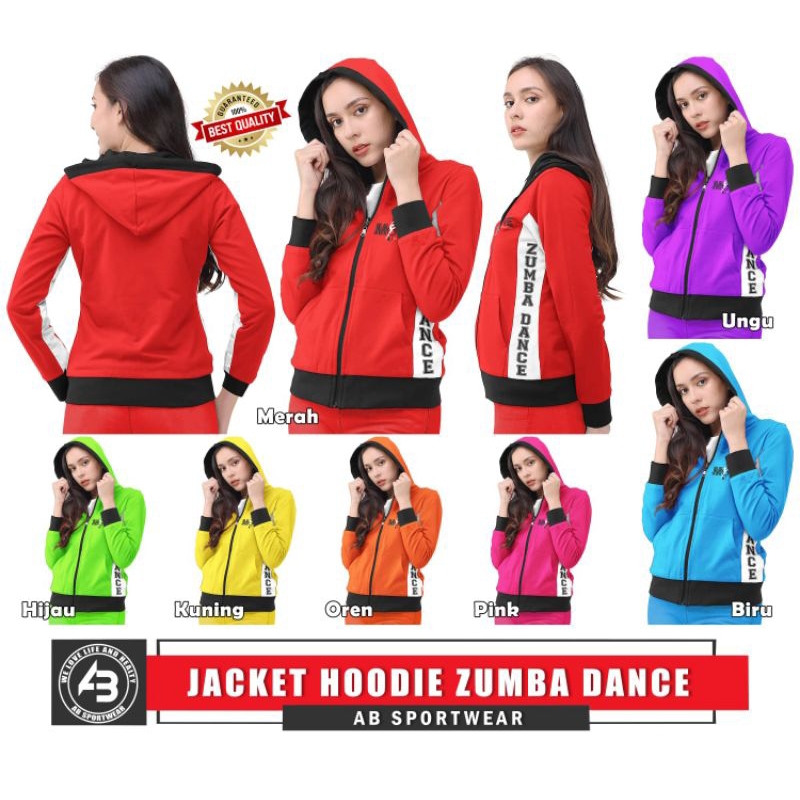 Jaket Hoodie Zumba Dance AB Sportwear