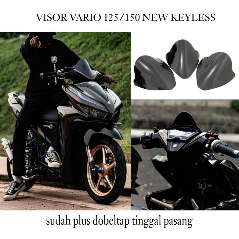 Visor Vario 150 125 new 2018/visor Vario 125 150 New Keyless