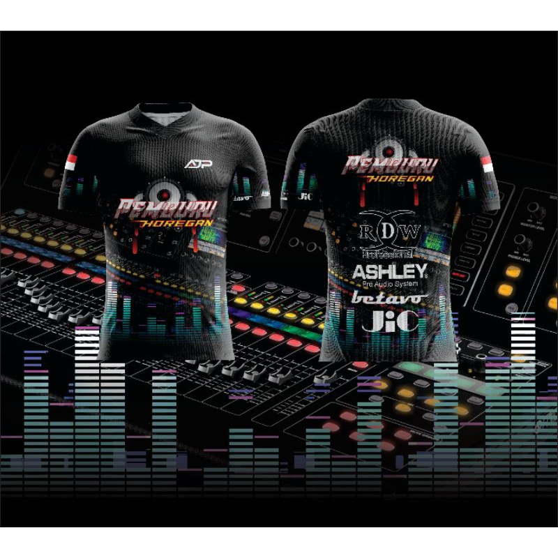 Kaos Jersey Atasan Sound System Custom (Free Desain)