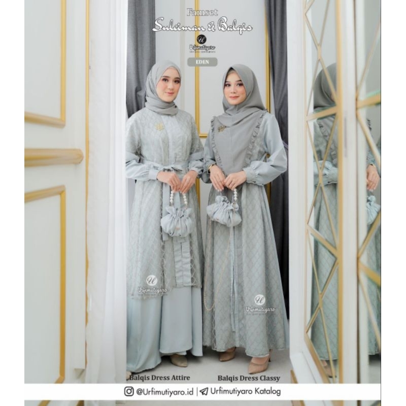 DRESS BALQIS BY URFIMUTIYARO/FAMSET SULEIMAN & BALQIS URFI