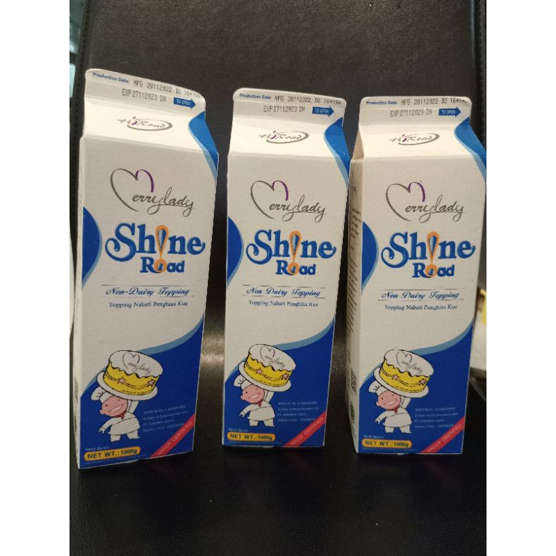 

shine road non dairy whipping cream