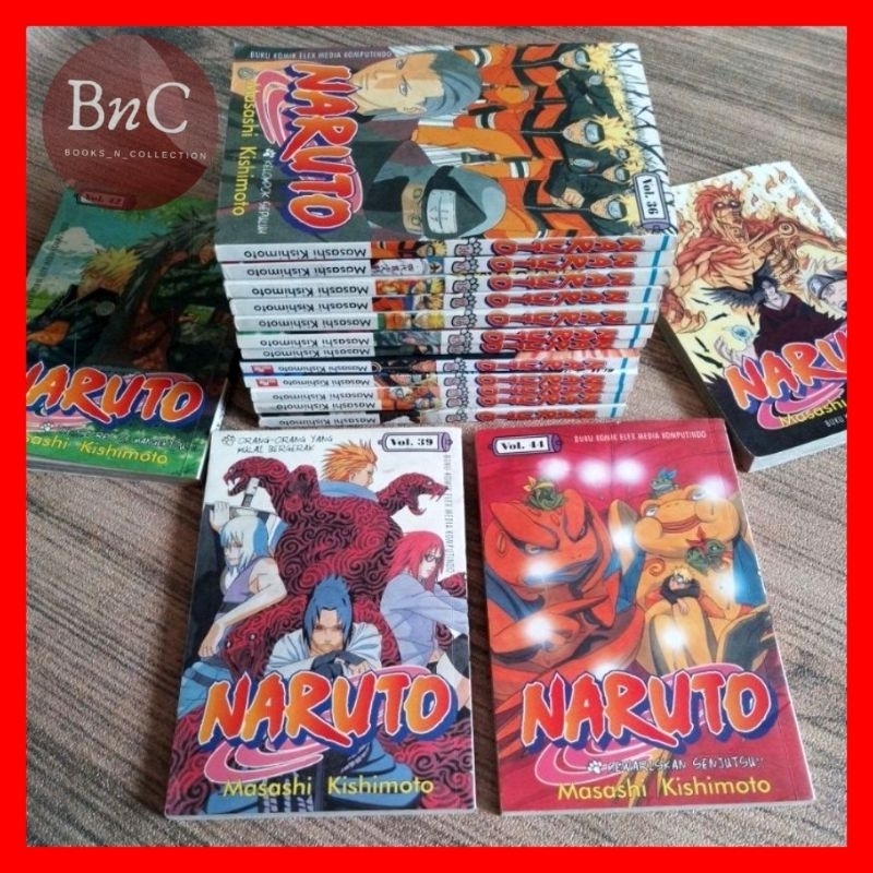 komik NARUTO cabutan Preloved