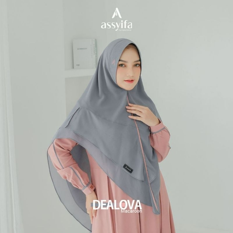 DEALOVA SYAR'I BY ASSYIFA GAMIS SET HIJAB WANITA