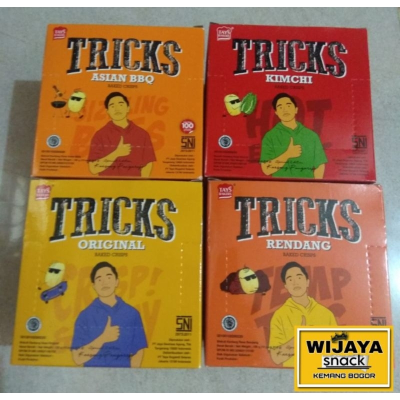 

tricks potato baked chip box