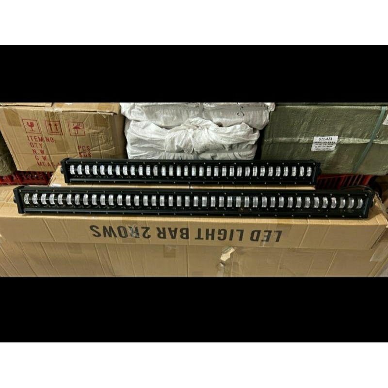 LED LIGHT BAR 320W 105CM RUBICON / Lampu Tembak Led Light Bar 2 Rows