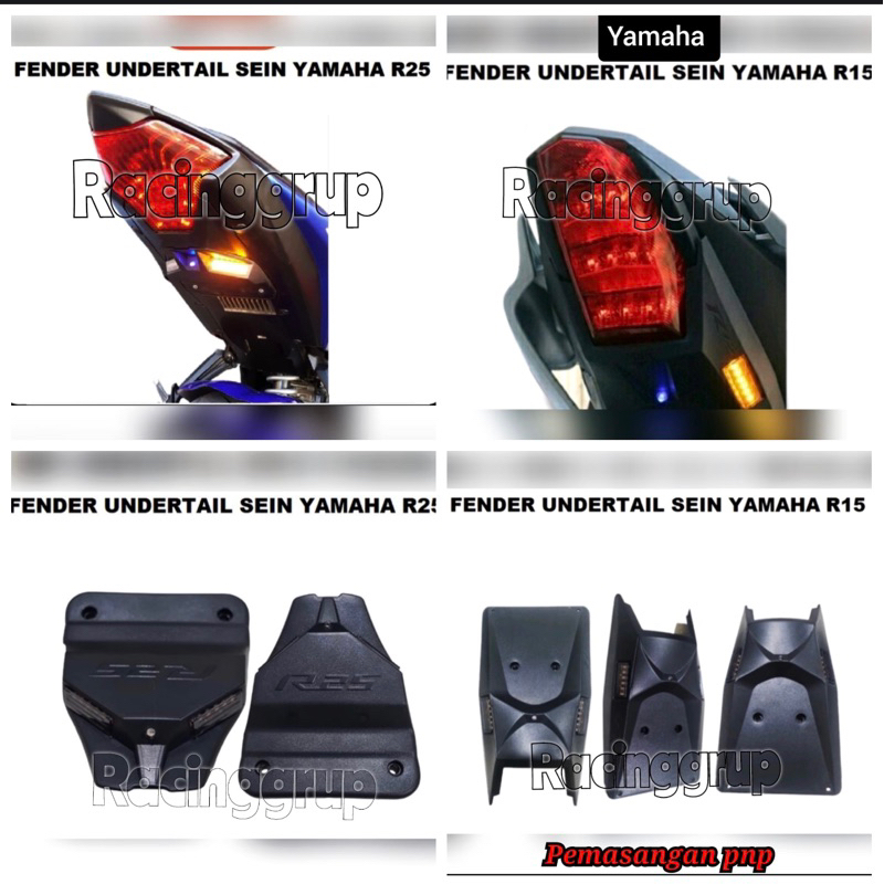 FENDER UNDERTAIL SEIN R15 R 15 &amp; R25 YAMAHA R 25 MT25