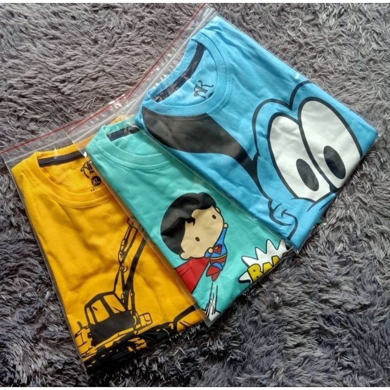 CELANA PENDEK DAN KAOS ANAK UNISEX LEVIS/JEANS bahan melar adem buat usia 1-10 tahun