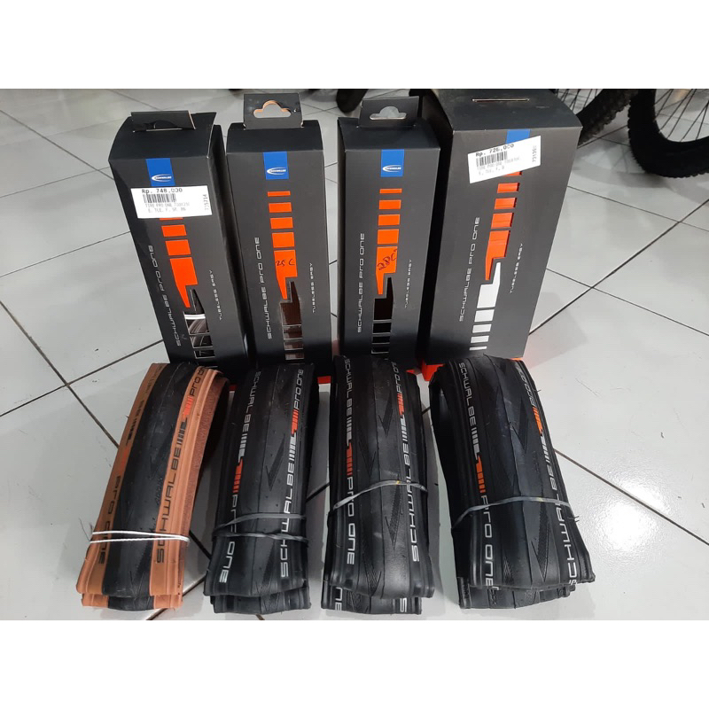 TIRE / BAN LUAR SCHWALBE PRO ONE 700 x 25C / 700 x 28C / 700 x 30C / 700 x 32C KEVLAR TLE